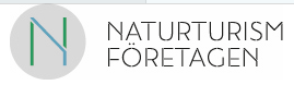 NAturturismföretagen Logotyp för Naturturism Företagen med stiliserat N och text i grått och grönt.