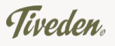 Tiveden Logotyp för Tiveden i grön text på ljus bakgrund.