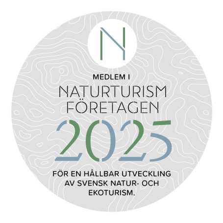 Medlem NTF Medlem i Naturturismföretagen 2025 för hållbar natur- och ekoturism.
